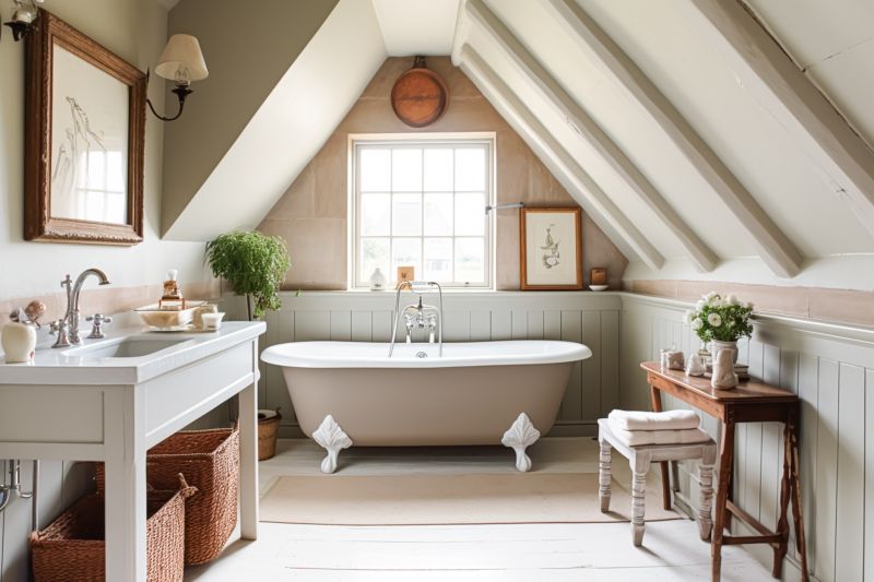 Freestanding Tub with Clawfoot